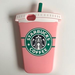 iPhone se Pink Starbucks phone case